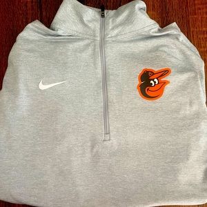 Nike Dri-fit Orioles 1/4 zip - EUC (LIKE NEW)!!!